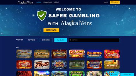 Magical wins casino aplicação